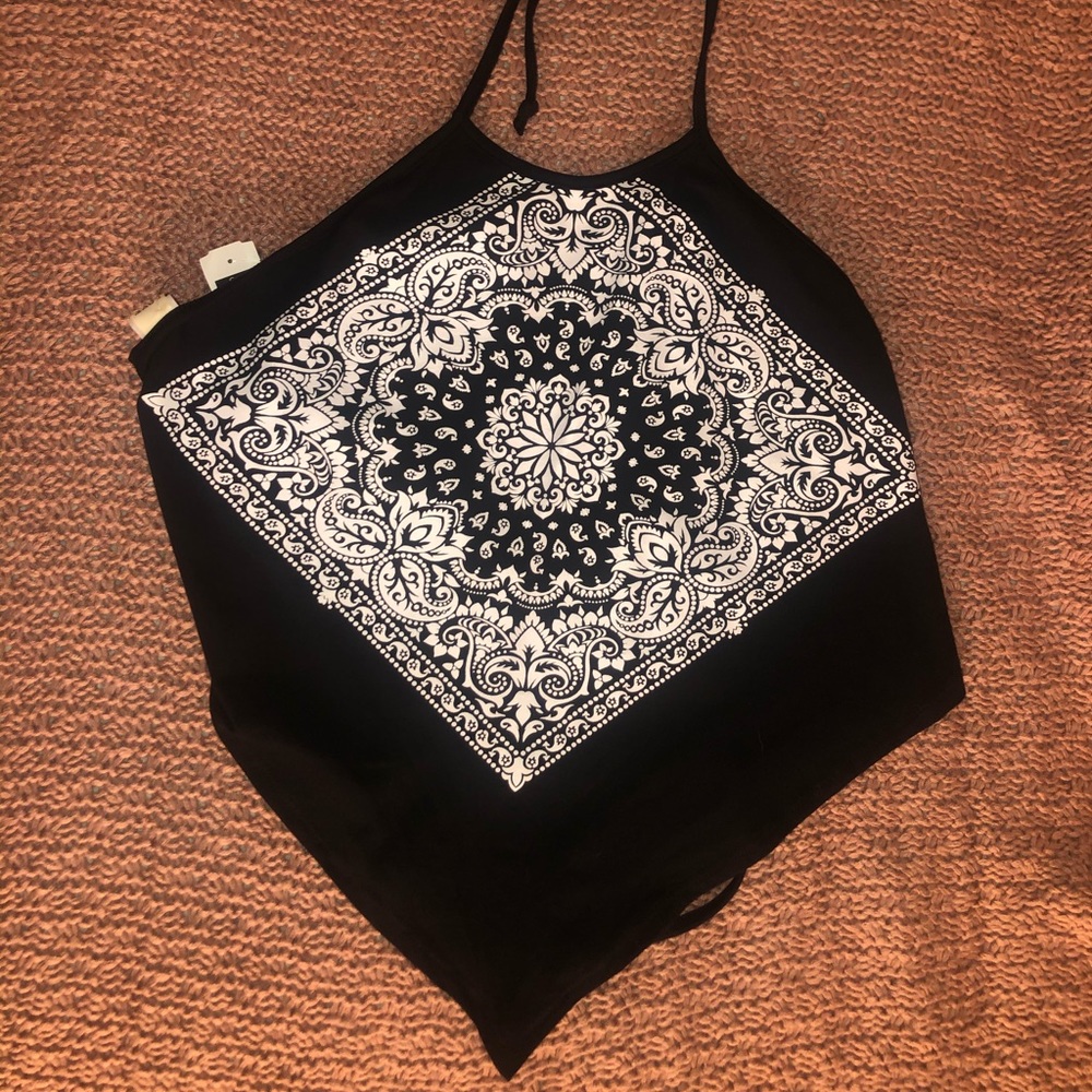 Bandana crop top